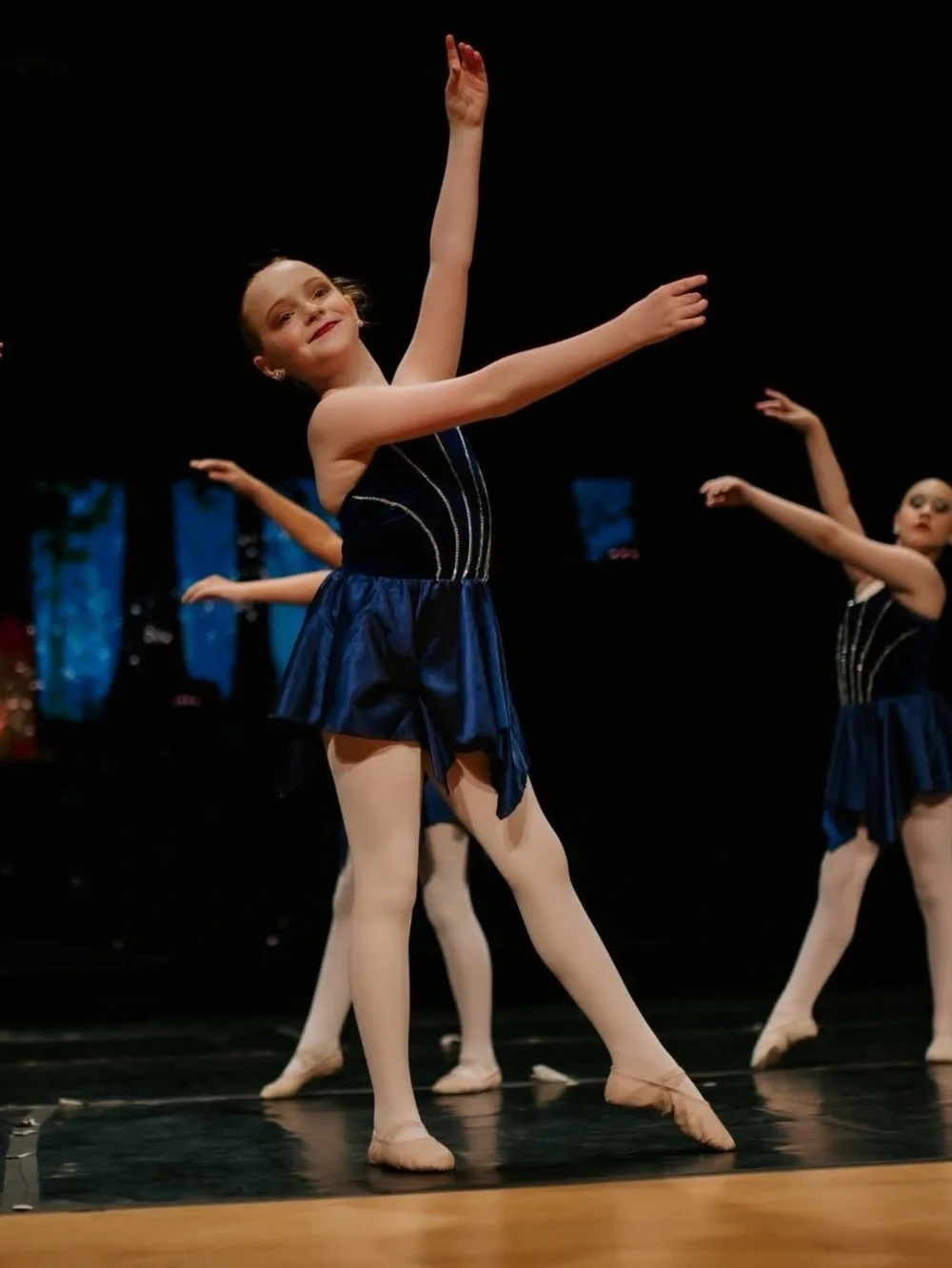 Weissman Navy Blue Girls' Dance Costume
